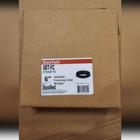 6" Finishing Collar w/ Adapter - Picture 1 of 1